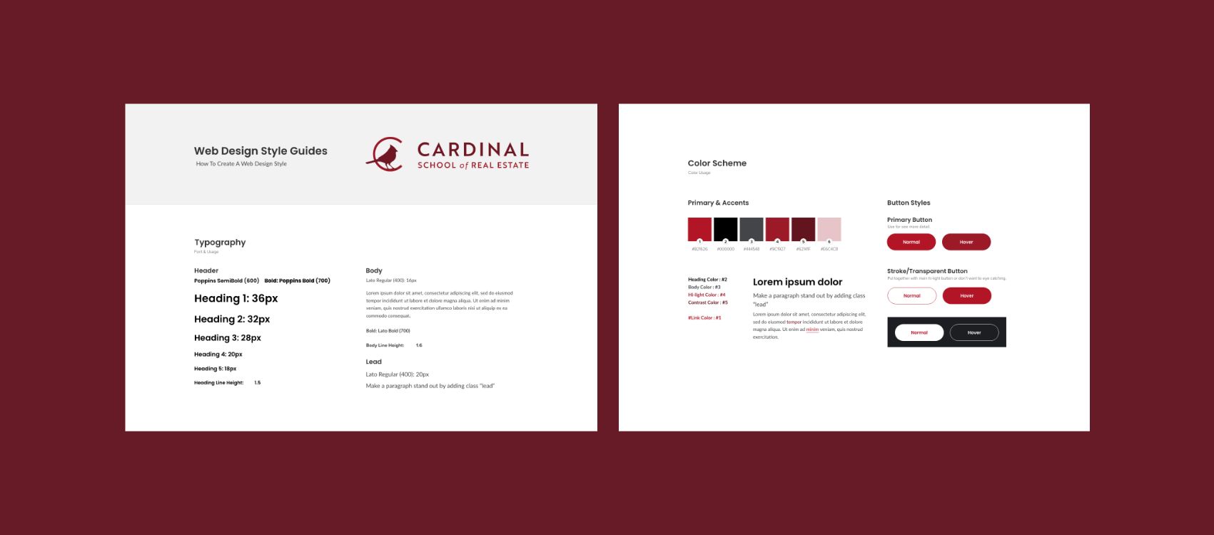 cardinal webdesign guidelines